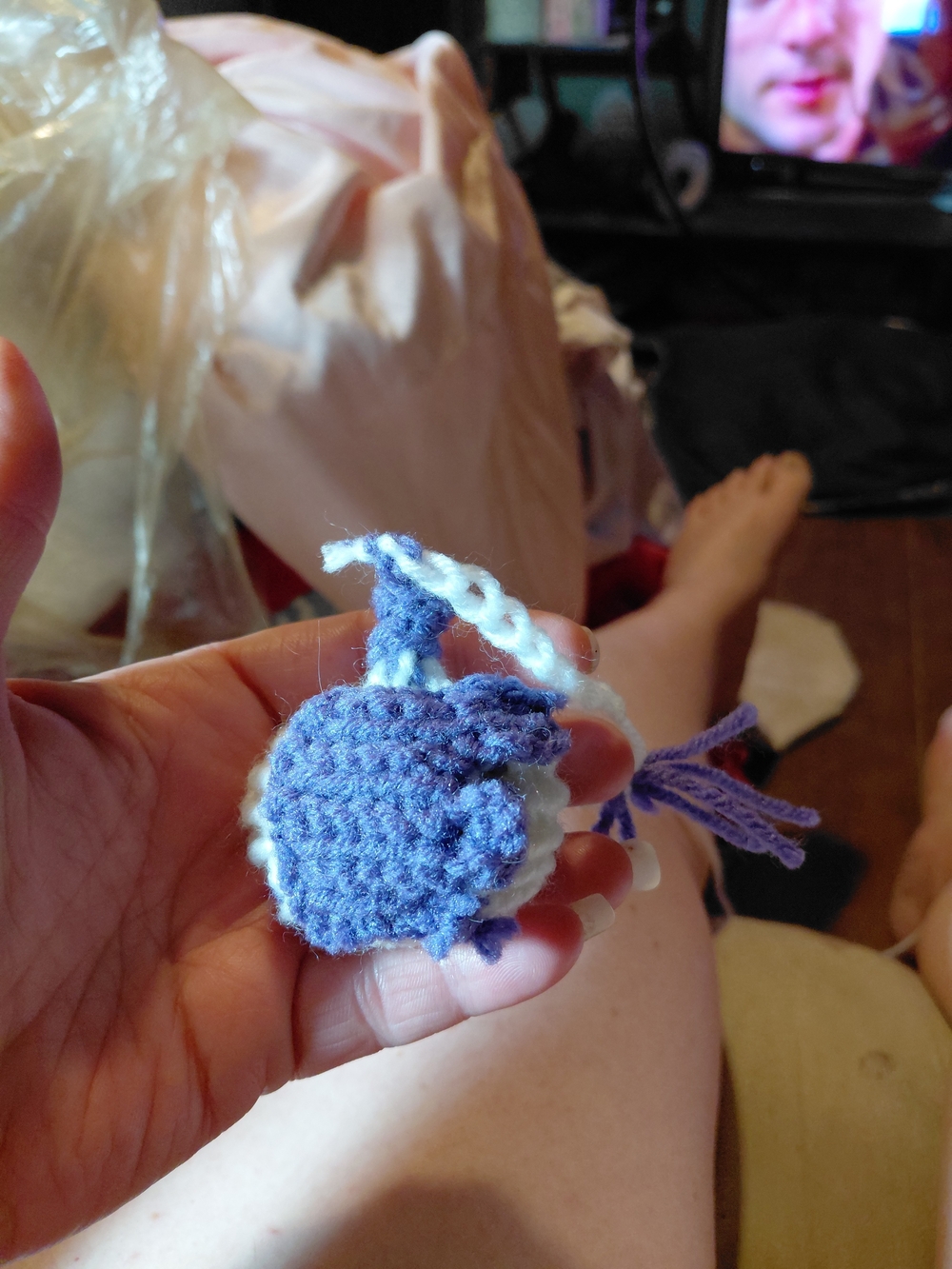 Handmade Crocheted Small F Bomb